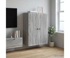Prie sienos montuojama spinta Pilka Sonoma 66 x 34,5 x 90 cm