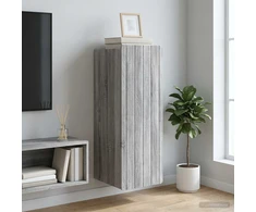 Prie sienos montuojama spinta Pilka Sonoma 33 x 34,5 x 94 cm