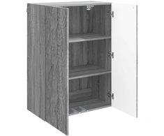 Prie sienos montuojama spinta Pilka Sonoma 66 x 34,5 x 90 cm