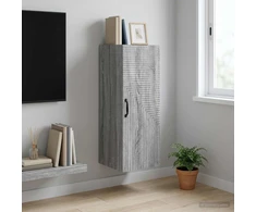 Prie sienos montuojama spinta Pilka Sonoma 33 x 34,5 x 90 cm