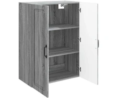 Prie sienos montuojama spinta Pilka Sonoma 66 x 34,5 x 90 cm