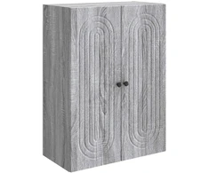 Prie sienos montuojama spinta Pilka Sonoma 66 x 34,5 x 90 cm