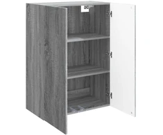 Prie sienos montuojama spinta Pilka Sonoma 66 x 34,5 x 90 cm
