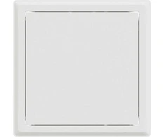 Prieigos skydas 2 pcs Balta 23 x 23 x 3 cm Plienas