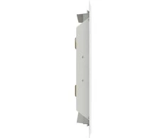 Prieigos skydas 2 pcs Balta 23 x 23 x 3 cm Plienas