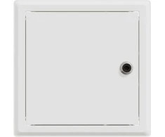 Prieigos skydas 2 pcs Balta 23 x 23 x 3 cm Plienas