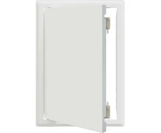 Prieigos skydas Balta 33 x 23 x 3 cm Plienas