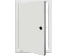 Prieigos skydas Balta 33 x 23 x 3 cm Plienas