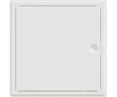 Prieigos skydas Balta 33 x 33 x 3 cm Plienas