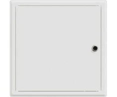 Prieigos skydas Balta 33 x 33 x 3 cm Plienas