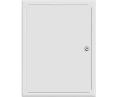 Prieigos skydas Balta 43 x 33 x 3 cm Plienas