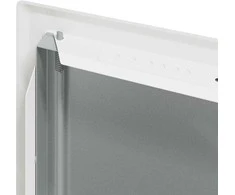 Prieigos skydas Balta 53 x 53 x 3 cm Plienas