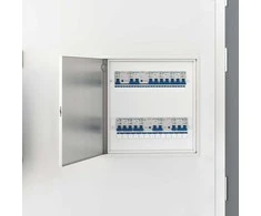 Prieigos skydas Balta 53 x 53 x 3 cm Plienas