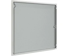 Prieigos skydas Balta 63 x 63 x 3 cm Plienas