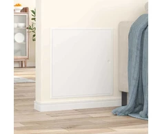 Prieigos skydas Balta 63 x 63 x 3 cm Plienas