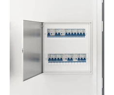 Prieigos skydas Balta 63 x 63 x 3 cm Plienas