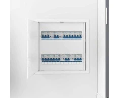Prieigos panelės Balta 40 x 40 cm ABS plastikas