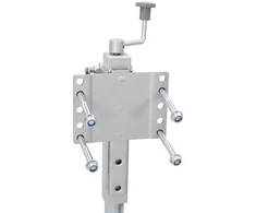 Priekabos domkratas, 12 V, 550 W, aliuminis