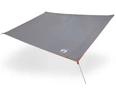 Atsparus Vandeniui Tentas Pilka ir oranžinė 240 x 350 cm