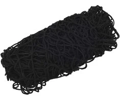 Priekabos tinklas su elastine virve, juodas, 5x3m, PP