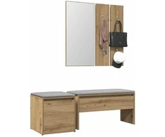 prieškambario baldų komplektas Artisan Oak Engineered Wood