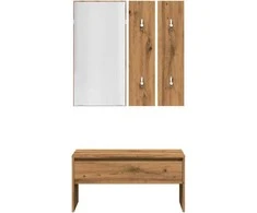 prieškambario baldų komplektas Artisan Oak Engineered Wood