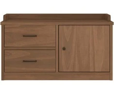 Prieškambario suoliukas SANDNES 87x40x50 pušies masyvo
