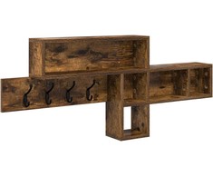 Prikabinamas paltas Rūkyta ąžuolas 100 x 12 x 43,5 cm