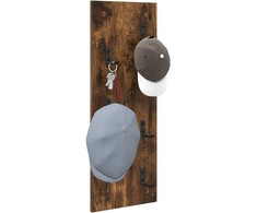 Prikabinamas paltas su saugykla Rūkyta ąžuolas 30 x 1,5 x 80 cm