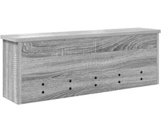 Prikabinamas paltas su lentyna Pilkas Sonoma 75 x 16 x 26 cm