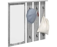 Prikabinamas paltas Pilka sonoma ąžuolo 84 x 10 x 80 cm