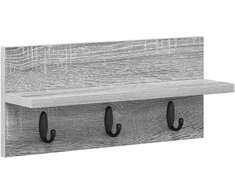 Prikabinamas paltas su saugykla Pilkas Sonoma 40 x 10,5 x 18 cm