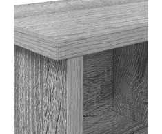 Prikabinamas paltas Pilka sonoma ąžuolo 100 x 16 x 26 cm