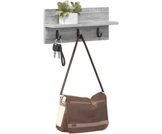 Prikabinamas paltas su saugykla Pilkas Sonoma 40 x 10,5 x 18 cm