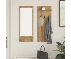 Prikabinamas paltas Sieninis Amatininkų ąžuolas 70 x 10 x 90 cm