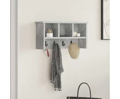 Prikabinamas paltas Sieninis Betono pilka 50 x 16 x 26 cm