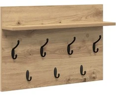 Prikabinamas paltas Sieninis Amatininkų ąžuolas 60 x 40 x 12 cm