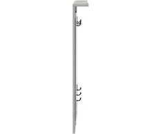Prikabinamas paltas Sieninis Betono pilka 84 x 10 x 80 cm