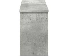 Prikabinamas paltas su lentyna Betono pilka 50 x 16 x 26 cm