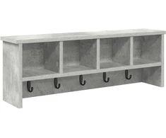 Prikabinamas paltas Sieninis Betono pilka 75 x 16 x 26 cm