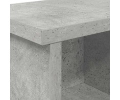 Prikabinamas paltas su lentyna Betono pilka 100 x 16 x 26 cm