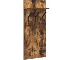 Prikabinamas paltas su lentyna Rūkyta ąžuolas 40 x 10 x 90 cm
