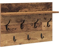 Prikabinamas paltas su lentyna Senas medis 60 x 40 x 12 cm