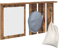 Prikabinamas paltas su lentyna Sena mediena 85 x 10 x 45 cm