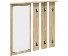 Prikabinamas paltas su lentyna Sonoma ąžuolas 84 x 10 x 80 cm