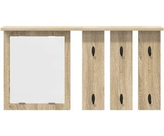 Prikabinamas paltas Sieninis Sonoma ąžuolas 85 x 10 x 45 cm