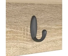 Prikabinamas paltas Sieninis Sonoma ąžuolas 100 x 16 x 26 cm