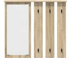 Prikabinamas paltas su lentyna Sonoma ąžuolas 84 x 10 x 80 cm