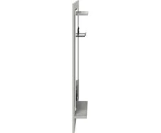 Prikabinamas paltas su lentyna Betono pilka 70 x 10 x 90 cm