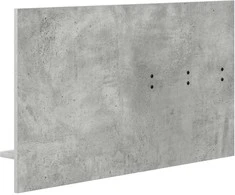 Prikabinamas paltas su lentyna Betono pilka 90 x 10 x 50 cm